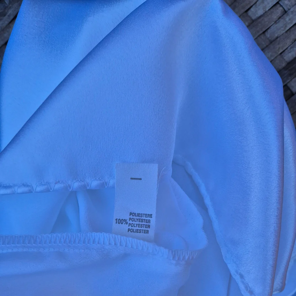 Camisola de noite longa em cetim e renda T. 40 Linclalor – photo 8